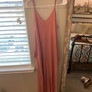Pink Maxi Dress